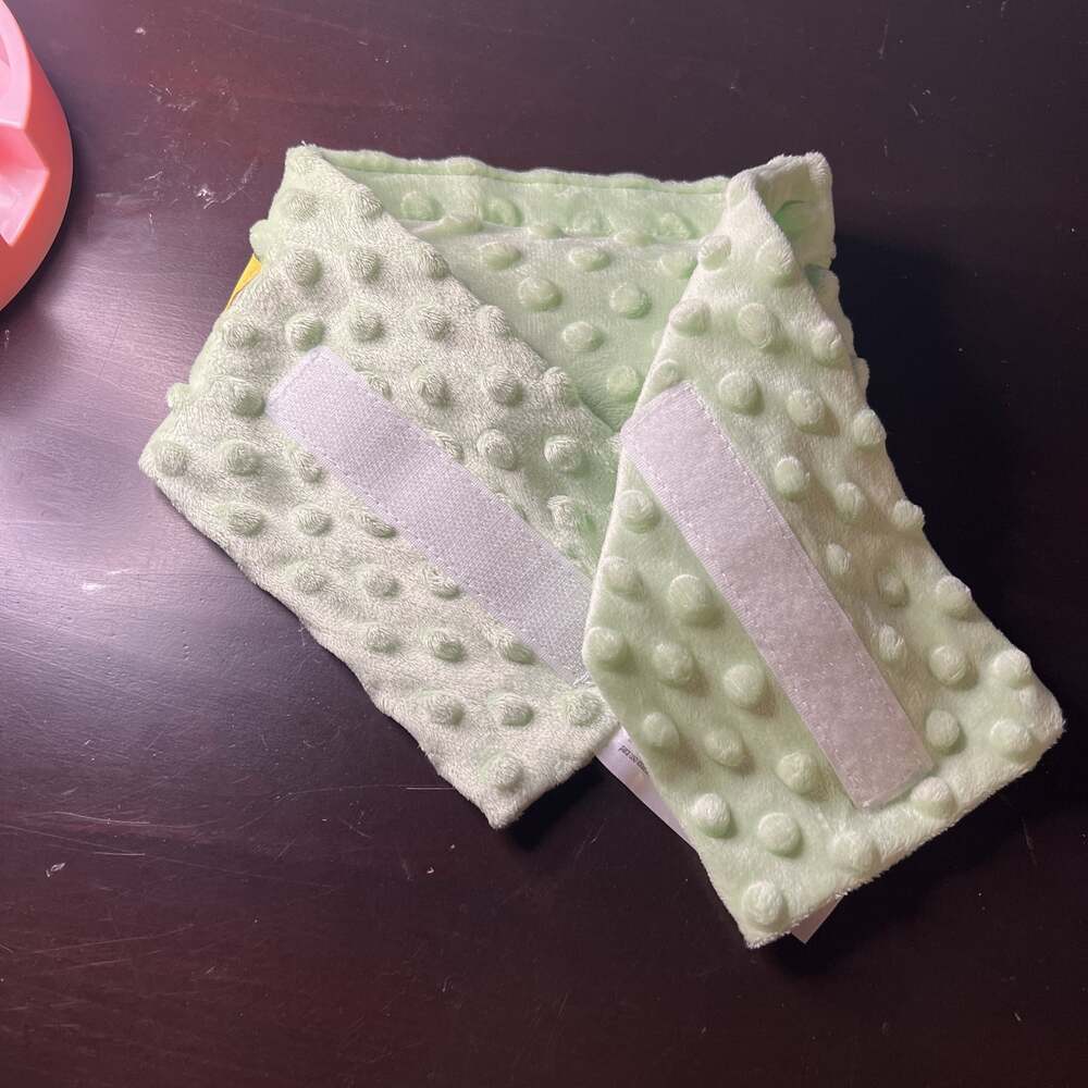 Happi Tummi Green Plush Waistband w/ Herbal Pouch for‎ Baby Colic and Gas Relief - Picture 5 of 8